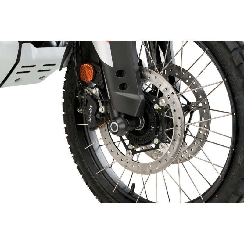 Butee de fourche avant Puig PHB19 pour Aprilia Tuareg 660 2022/25, noire