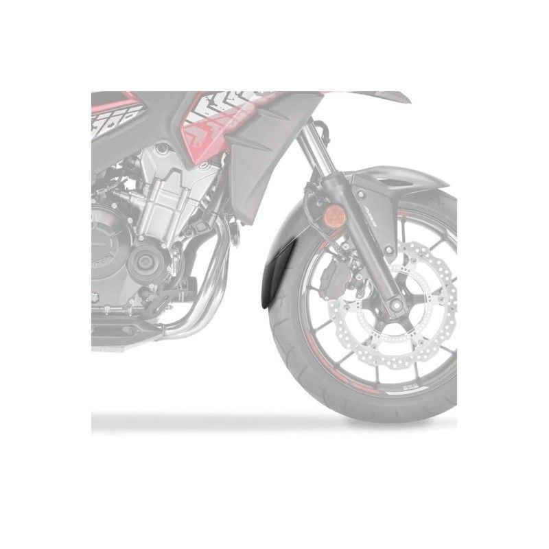 puig front fender extension kawasaki z650 rs 22 25 matt black