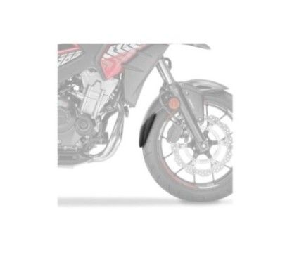 puig estensione parafango anteriore kawasaki z650 rs 22 25 nero opaco