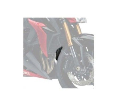 puig estensione parafango anteriore suzuki gsx s1000 gt 22 25 nero opaco