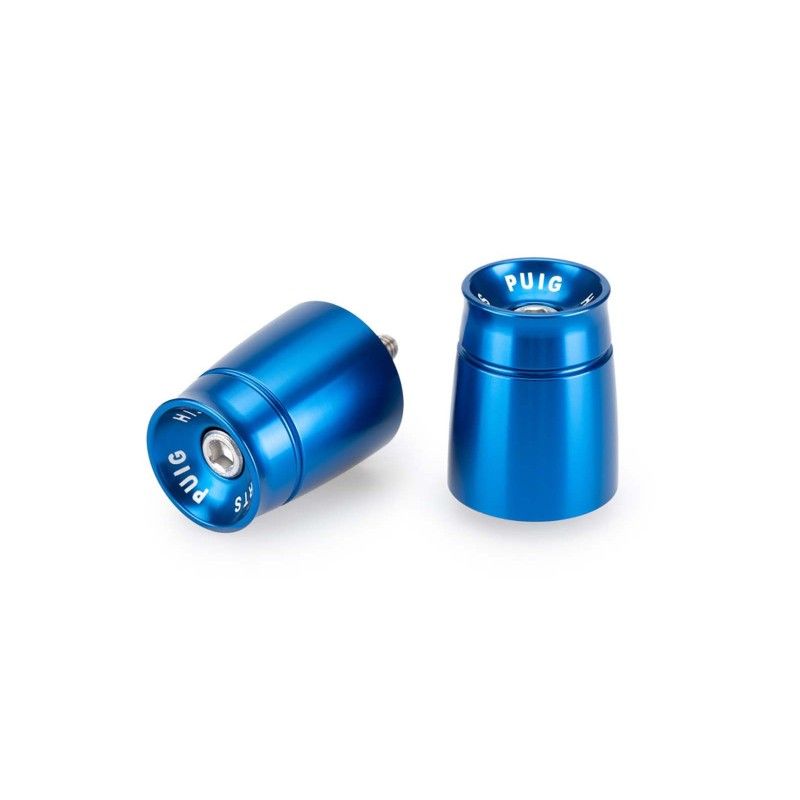 puig bar ends mod sport for yamaha yzf r6 race 22 24 blue