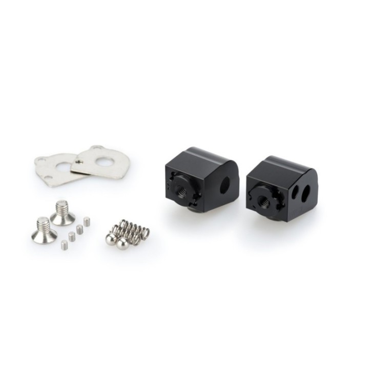 ADAPTADORES PUIG POGG PASAJERO AJUSTABLE KTM 1190 ADVENTURE 21-23 NEGRO