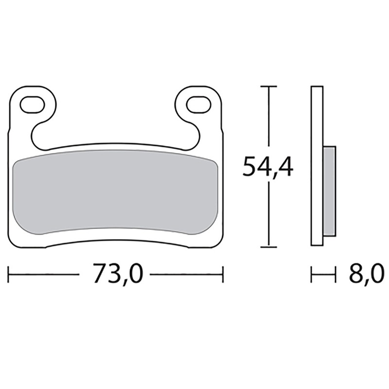 BREMBO BRAKE PADS Z04 COMPOUND BMW S1000 R 2021