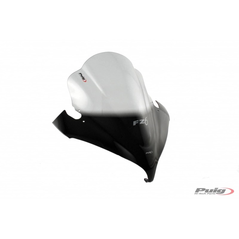 puig cupolino racing per yamaha fz6 fazer 04 08 fume chiaro