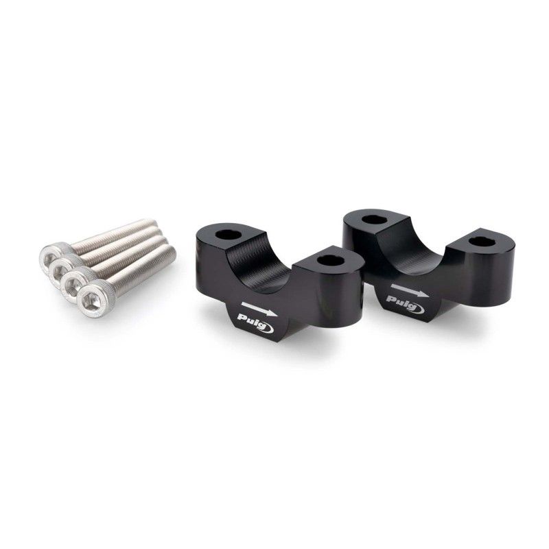 puig risers for bmw m 1000 xr handlebars 24 25 black