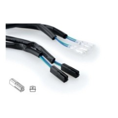 CABLES CONECTORES PUIG PARA INTERMITENTES HONDA CBR650R 19-23 NEGRO