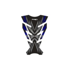 Autocollants de protection de reservoir Puig modele Challenge bleu