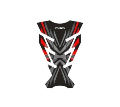 puig adesivi protezione serbatoio modello challenge rosso