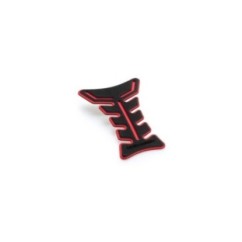 Adhesivos protectores de deposito Puig modelo Grip rojo