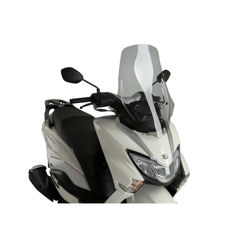 ECRAN PUIG V-TECH LINE TOURING SUZUKI BURGMAN STREET 125EX 23-24 FUME CLAIR