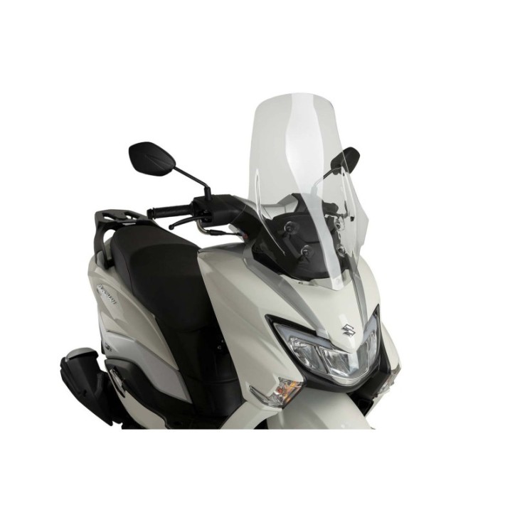 PARABRISAS PUIG V-TECH LINE TOURING SUZUKI BURGMAN STREET 125EX 23-24 TRANSPARENTE