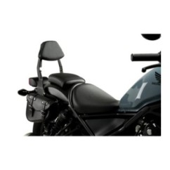 CUSTOM ACCES DOSSIER FIXE HONDA CMX500 REBEL 17-19 NOIR