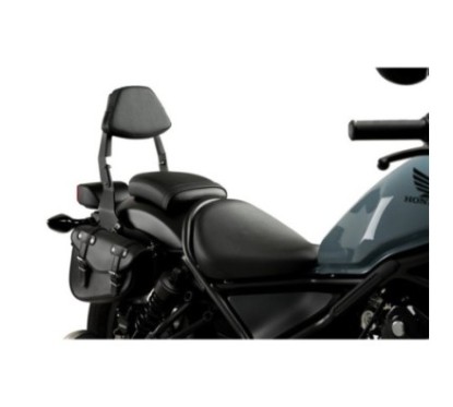 CUSTOM ACCES FESTE RUCKENLEHNE HONDA CMX500 REBEL 17-19 SCHWARZ