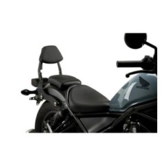 CUSTOM ACCES ABNEHMBARE RUCKENLEHNE HONDA CMX500 REBEL 17-19 SCHWARZ