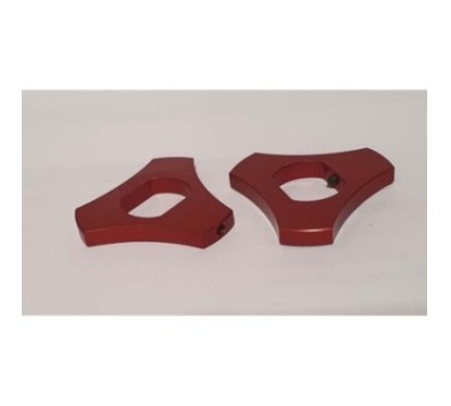 PUIG FORK PRELOAD ADJUSTMENT RINGS DUCATI 749 R 03-06 RED. Sold in pairs.