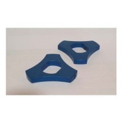 PUIG FORK PRELOAD ADJUSTMENT RINGS HONDA CB900 F HORNET 02-05 BLUE. Sold in pairs.