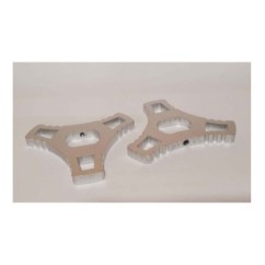 PUIG GHIERE DI REGOLAZIONE PRECARICO FORCELLA HONDA CBR600 RR 03-04 SILVER. Venduti a coppia.