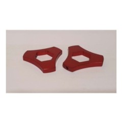 PUIG FORK PRELOAD ADJUSTMENT RINGS YAMAHA YZF-R6 06 RED. Sold in pairs.