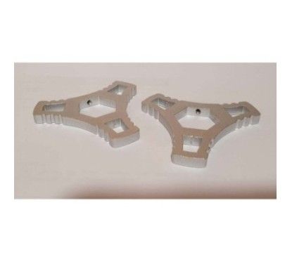 Reglage de la precharge de fourche Puig pour Honda CBR1000 RR 08, argent