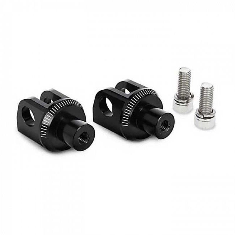 puig adapters passenger footrest for ducati 848 08 13 black offer