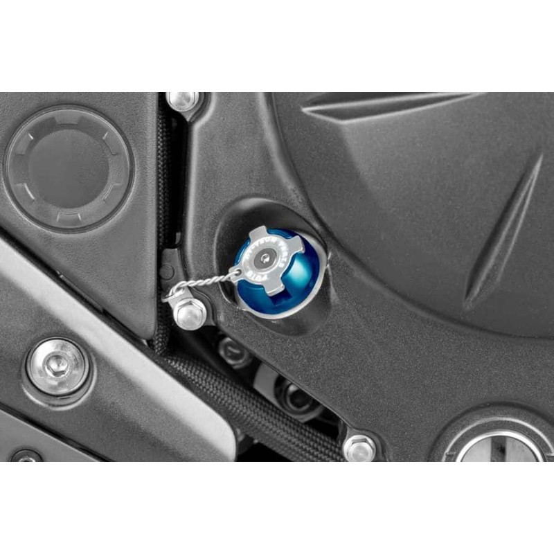 PUIG ENGINE OIL CAP FOR BMW BLUE COLOR - M34x1.5 thread.