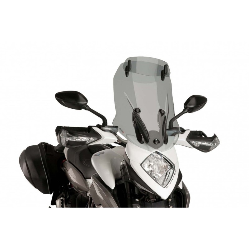 PUIG CUPOLINO TOURING-VISIERA MV AGUSTA STRADALE 800 15-16 FUME CHIARO