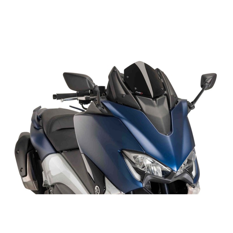 PUIG CUPOLINO V-TECH LINE SUPERSPORT PER YAMAHA T-MAX 530 DX SX ANNO 17-19 COLORE NERO