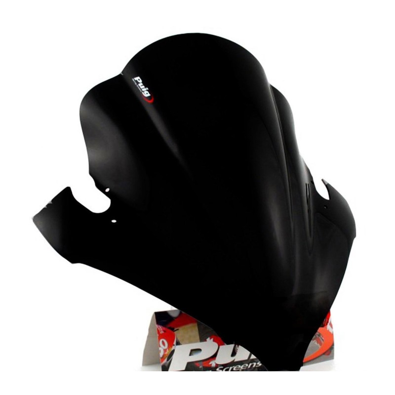 puig racing windshield for yamaha fz6 fazer 04 08 black
