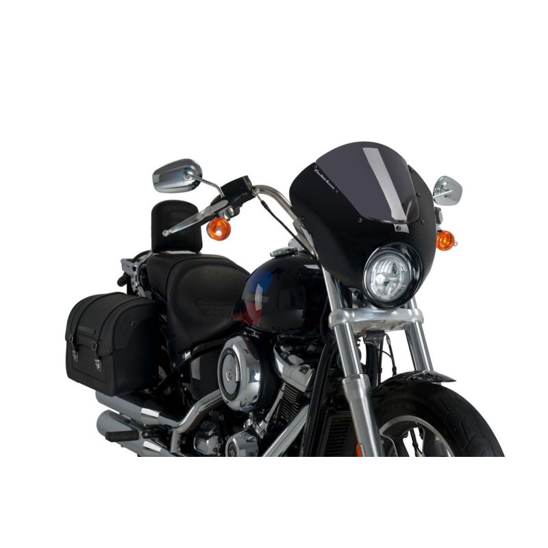 CUSTOM ACCES DARK NIGHT HARLEY DAVIDSON SOFTAIL LOW RIDER YEAR 18-19 DARK SMOKE COLOR