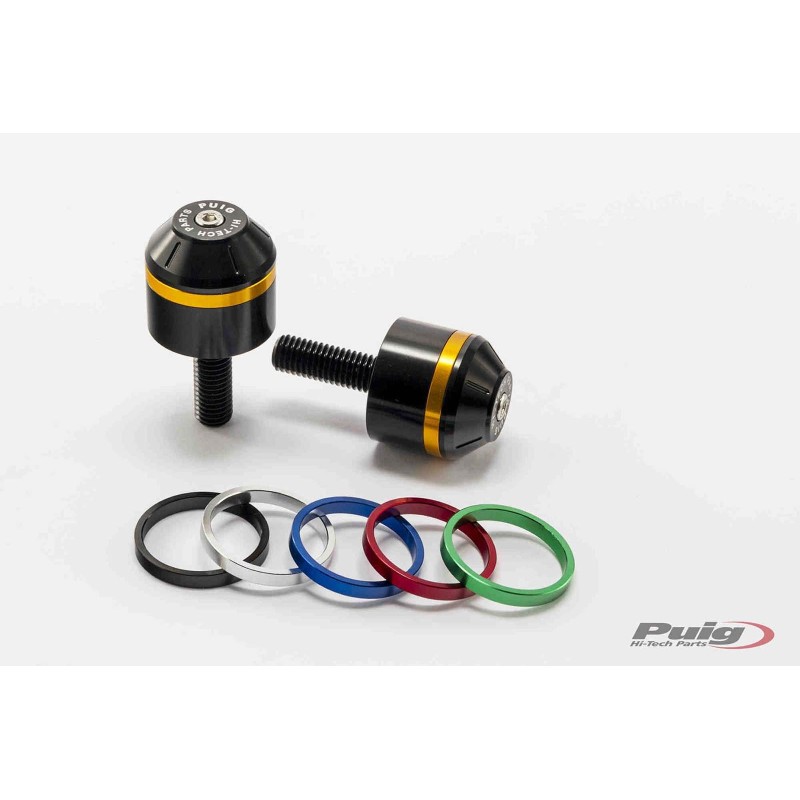 PUIG BILANCIERI MOD. CORTO CON ANELLI BMW R1200 R 15-18 NERO