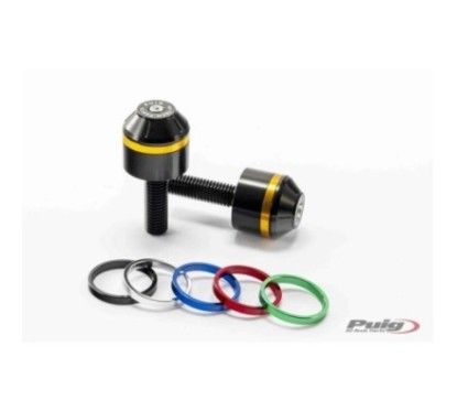 puig short mod balancers with rings for bmw s1000 r 14 20 black