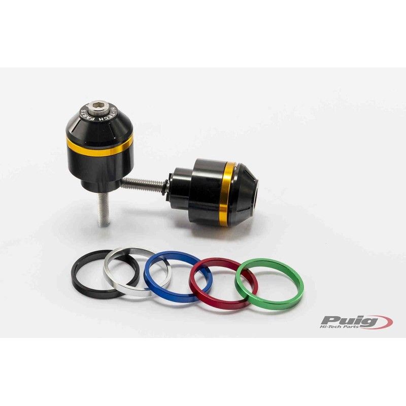 puig bilancieri mod corto con anelli per honda cbf600 08 12 nero