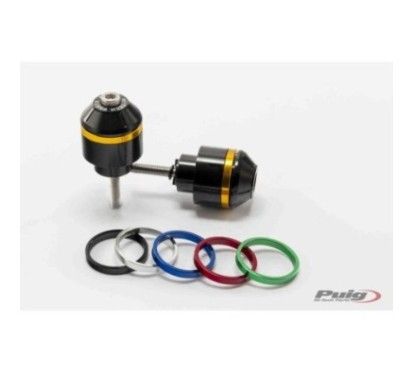 puig short mod balancers with rings for honda cbr1000rr fireblade sp 14 16 black
