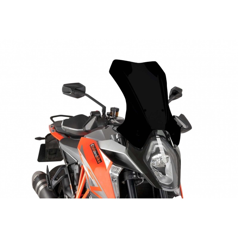 PUIG CUPOLINO TOURING KTM 1290 SUPERDUKE GT 16-18 NERO