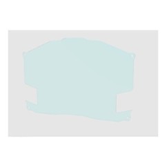 RACINGBIKE SPARE GLASS DASHBOARD PROTECTION FOR DAVINCI STRALINE MV AGUSTA F3 675 12-21 CLEAR