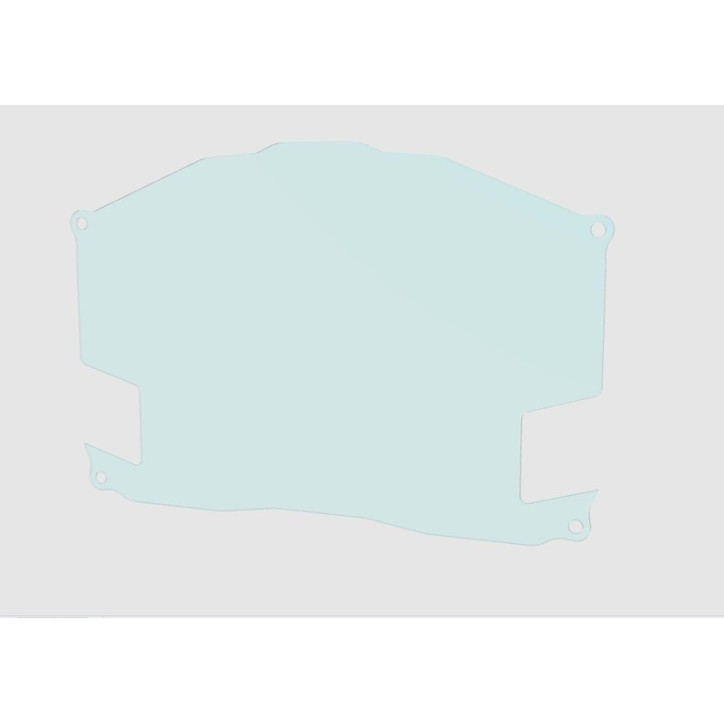 RACINGBIKE SPARE GLASS DASHBOARD PROTECTION FOR STRALINE DAVINCI SUZUKI GSX-R1000 07-08 CLEAR