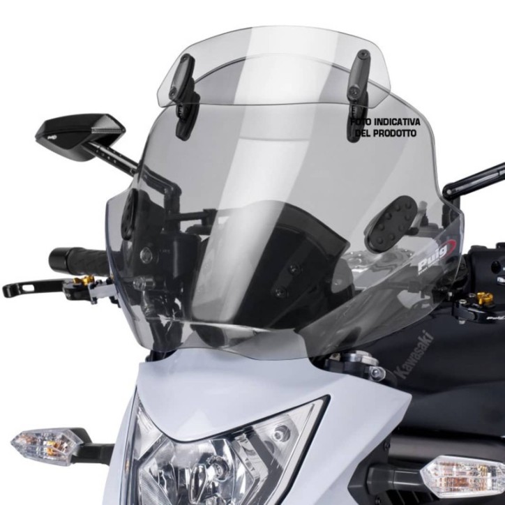 PUIG PARE - BRISE UNIVERSEL TENDANCE-VISIERES SUZUKI INAZUMA 13-17 FUME CLAIR