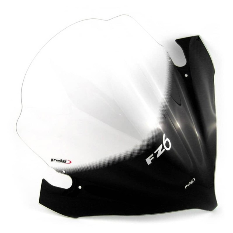 Pare-brise Puig Racing transparent pour Yamaha FZ6 Fazer 04/08
