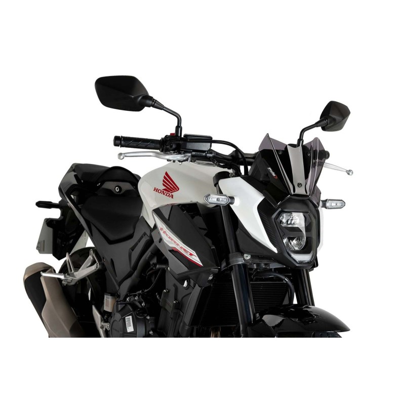 ECRAN NU PUIG N.G. SPORT HONDA CB500 HORNET 2024 FUMEE FONCEE