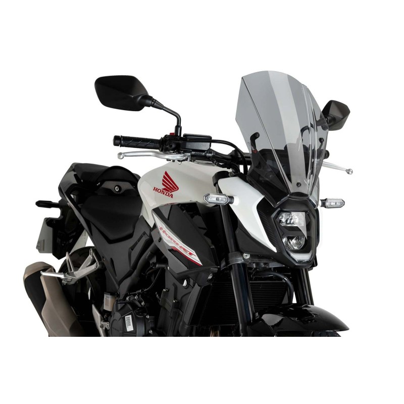 PUIG NAKED WINDSCHILD N.G. TOURING HONDA CB500 HORNET 2024 LIGHT SMOKE