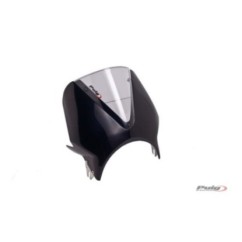 PUIG WINDSCREEN UNIV. VISION CAGIVA PLANET 125 98-03 BLACK-LIGHT SMOKE