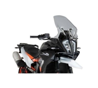 puig cupolino touring per ktm 890 smt 23 24 fume chiaro