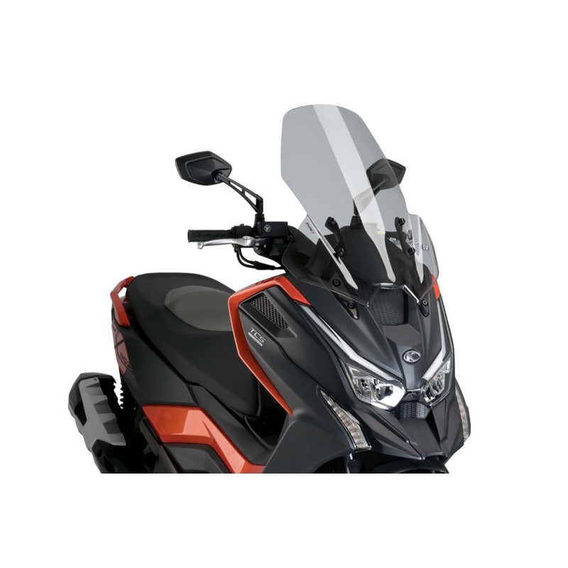 PUIG CUPOLINO V-TECH LINE TOURING KYMCO DTX 350 22-24 FUME CHIARO