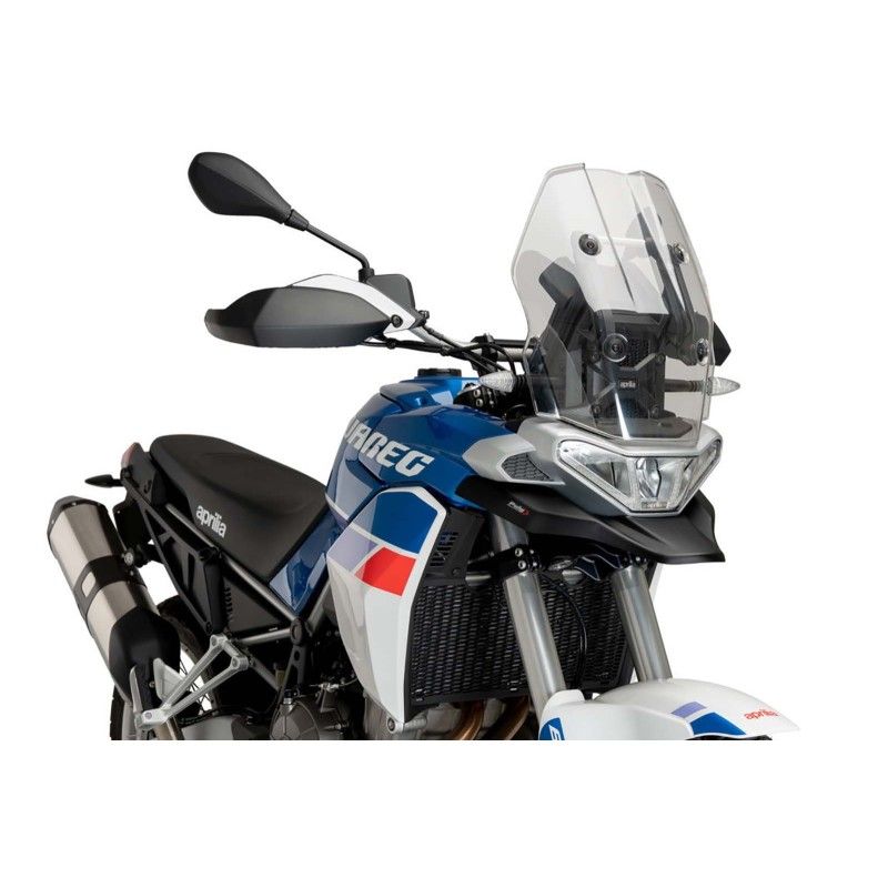 Extension de bec de fourche Puig pour Aprilia Tuareg 660 22/25, noir mat