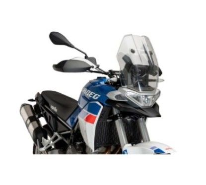 Extension de bec de fourche Puig pour Aprilia Tuareg 660 22/25, noir mat