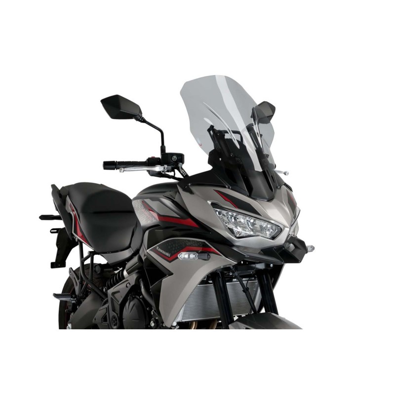 PUIG TOURING-SCHEIBE KAWASAKI VERSYS 650 22-24 LIGHT SMOKE