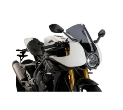 PANTALLA PUIG R-RACER TRIUMPH SPEED TRIPLE 1200 RR 22-24 HUMO OSCURO