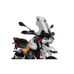 PARABRISAS PUIG TOURING MOTO GUZZI V85 GRAFICOS EVOCATIVOS 21-24 HUMO CLARO