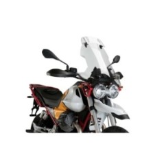 PUIG CUPOLINO TOURING-VISIERA MOTO GUZZI V85 EVOCATIVE GRAPHICS 21-24 TRASPARENTE