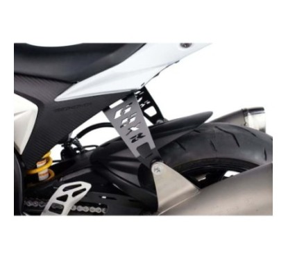 PUIG SOPORTE DE ESCAPE IZQUIERDO SUZUKI GSX-R1000 09-11 NEGRO